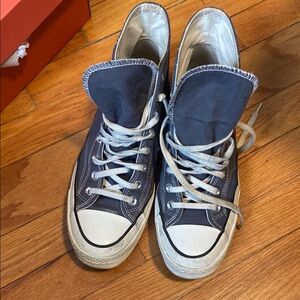 Converse Chuck Taylor All-Star High-Tops with White Laces. Men’s 7.5 Women’s 9.5